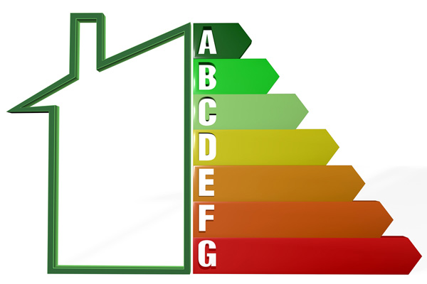 image of an energy rating depicting energy efficient hvac system