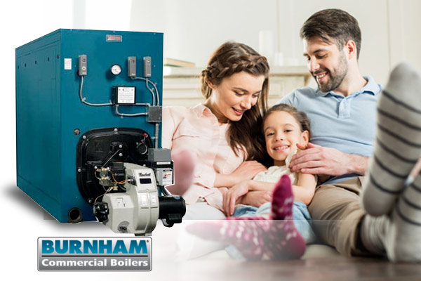 Burnham Boiler Heating System