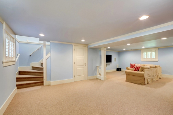 home basement can stay cooler during summer months