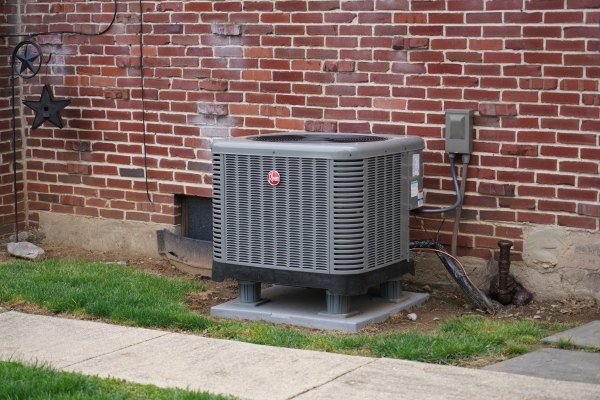 residential Rheem air conditioner