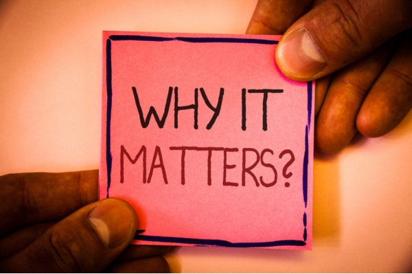 why it matters written on a pink sticky note depicting importance of furnace sizing