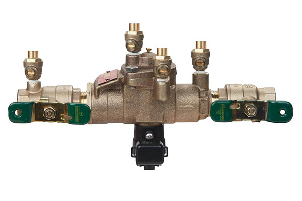 brass backflow preventer