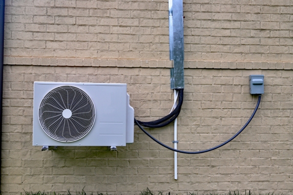 Ductless mini split outdoor unit